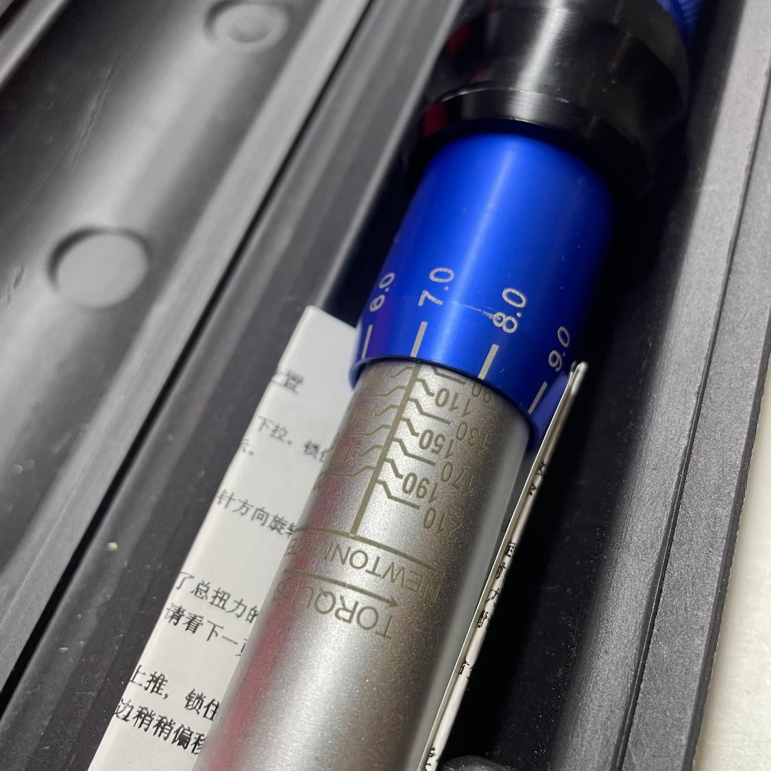 03-1291 Griezes momenta atslēga 1/2" 20-210Nm