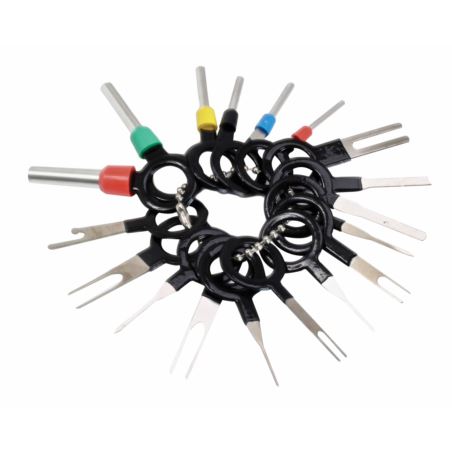 SATRA 18-Piece Automotive Terminal & Wiring Pin Removal Tool Set