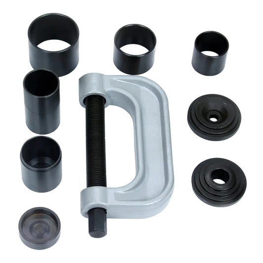 Набор для прессования сайлентблоков, 9 шт в кейсе
