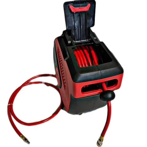 Automatic air reel for compressor, hose length 35 meters FTools