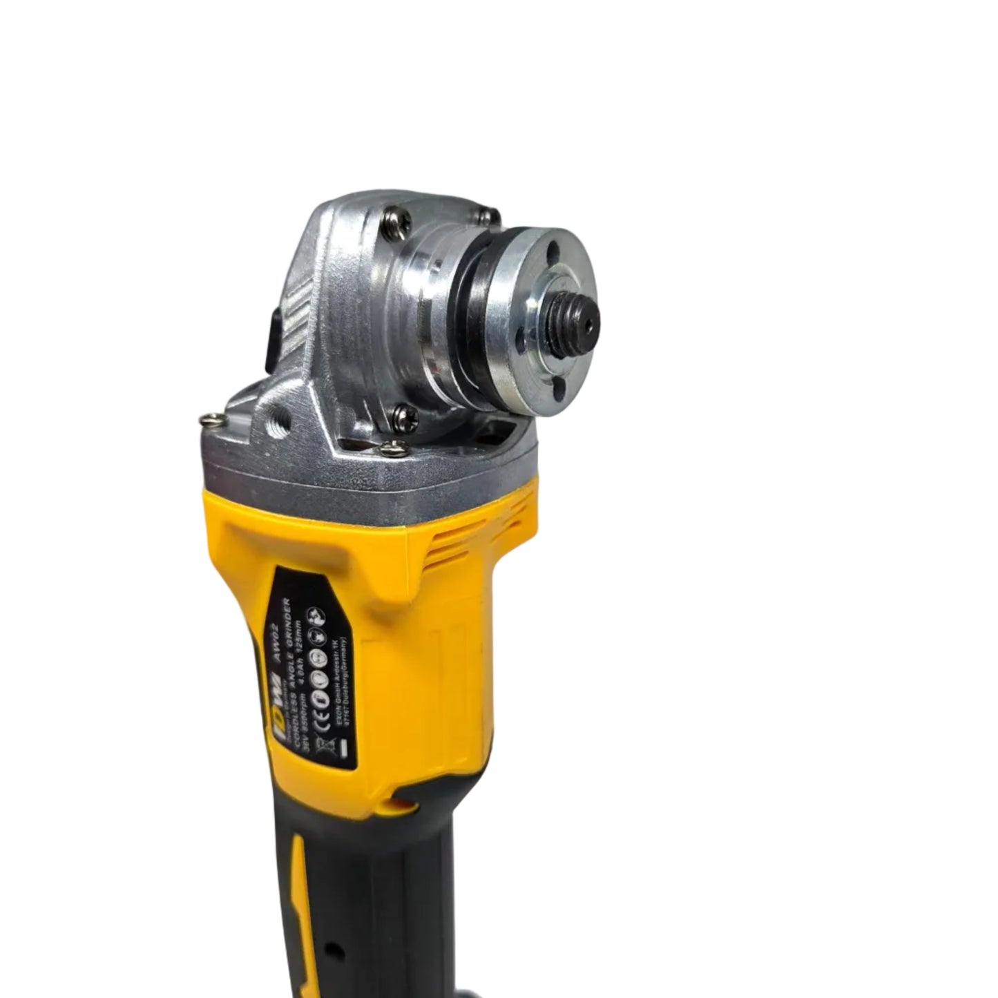 Аккумуляторная угловая шлифовальная машина + аккумуляторный гайковерт в кейсе