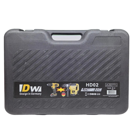 Перфоратор и аккумуляторная дрель/шуруповерт в кейсе