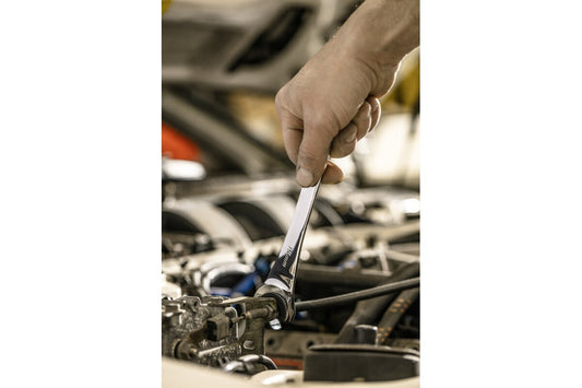 Semi-open ratchet wrench 10 mm
