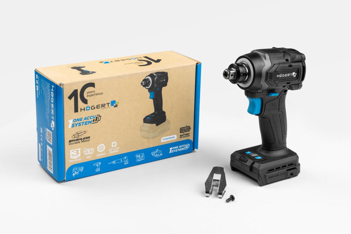 Bezsuku triecienatslēga 230 Nm 18V