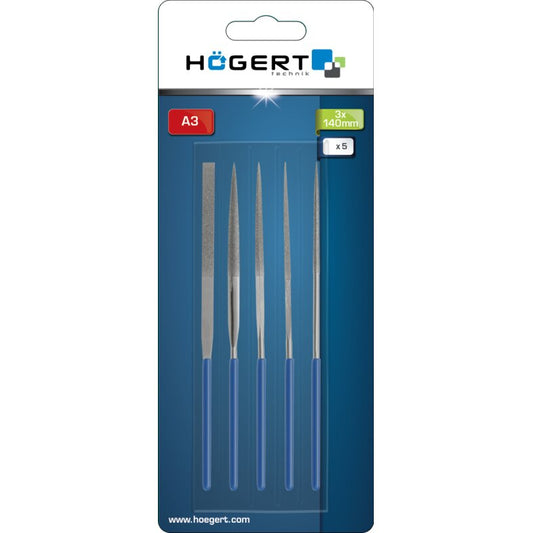 Diamond needle file set, 5 pcs