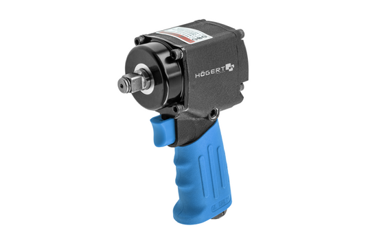 Pneimatiskā trieciena uzgriežņu atslēga, īpaši īsa, 1/2", 680 Nm