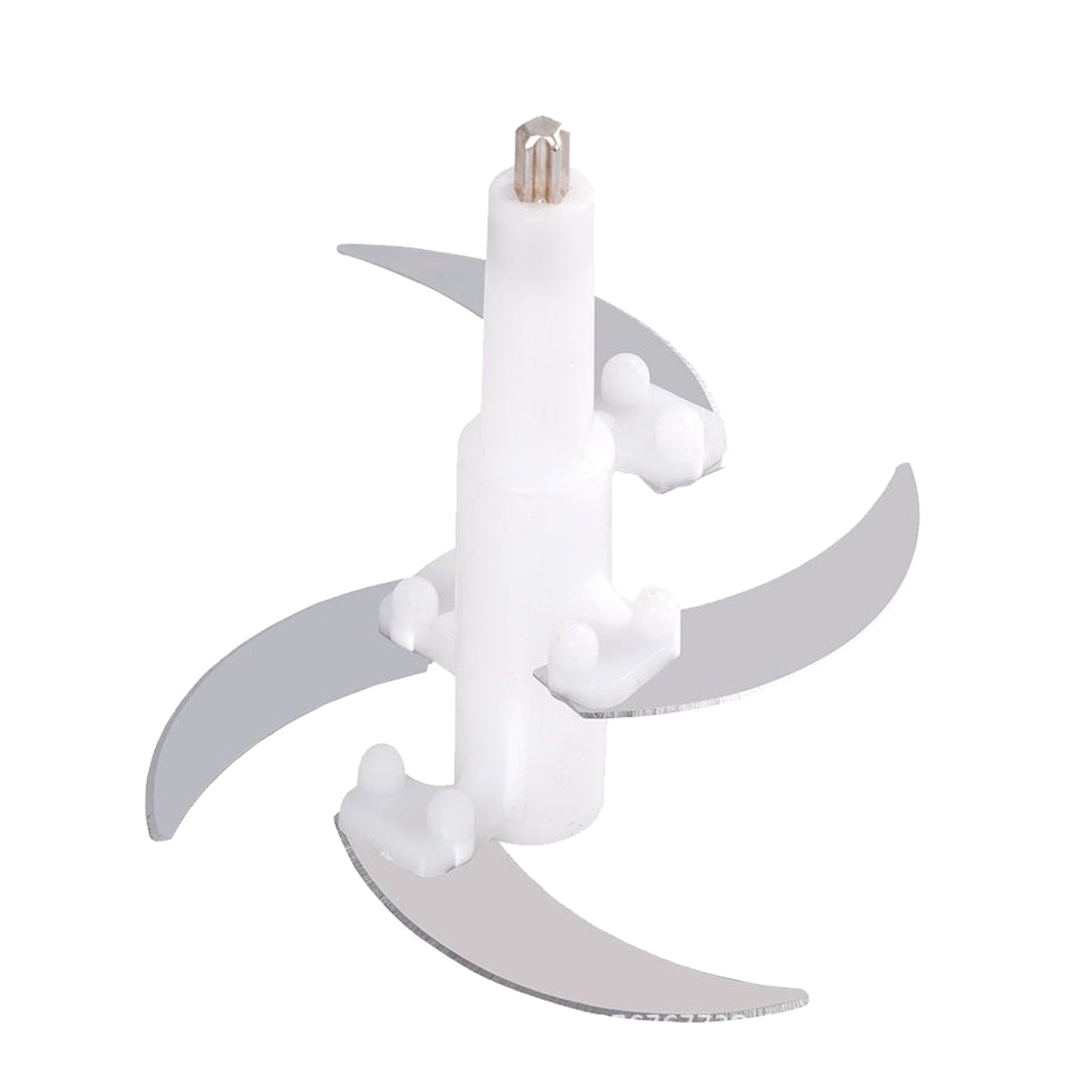 White propeller on a white background