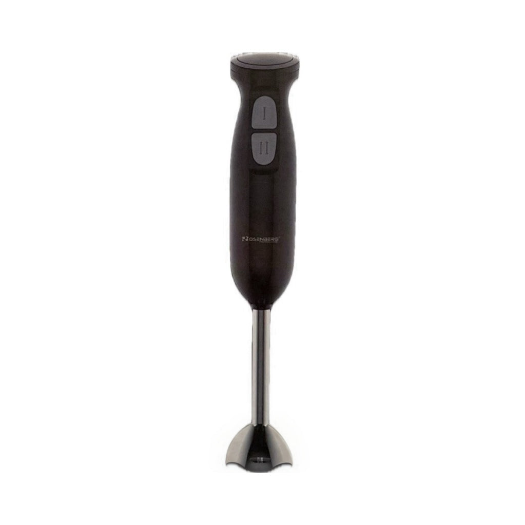 Hand blender on white background