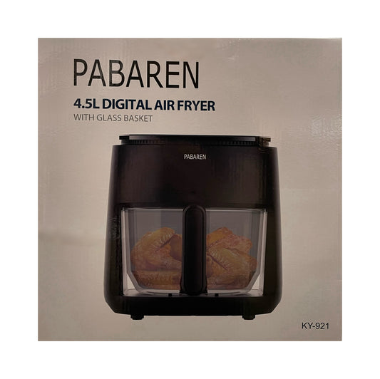 Image of air fryer packaging