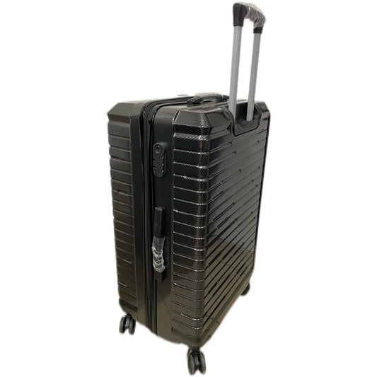 Rosenberg ceļojumu koferis uz riteņiem 90L (Krāsa: Melna) (49x30x76 cm)