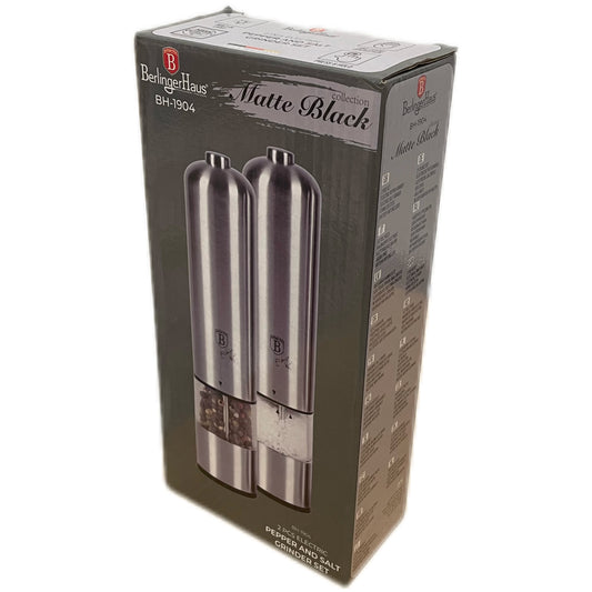 Electric Salt & Pepper Mill Set Berlinger Haus BH/1904