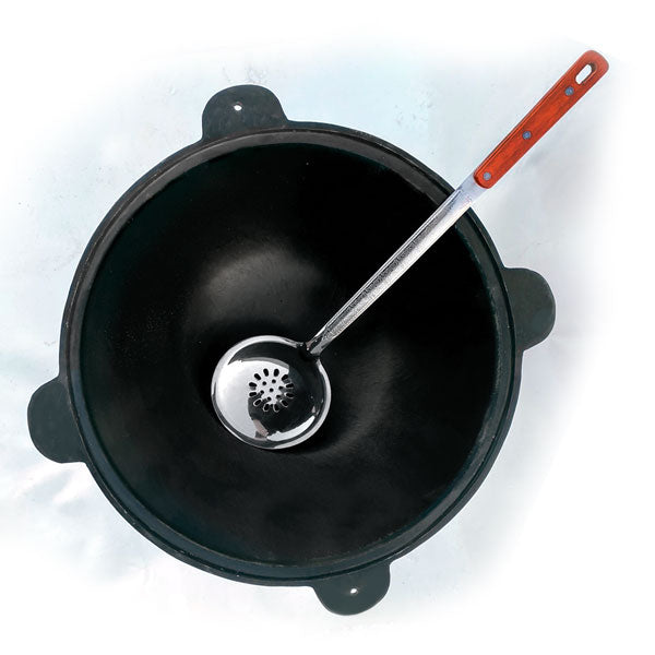 Ladle for Uzbek kazan 48 cm with wooden handle