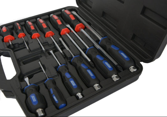 Skrūvgriežu komplekts 12 gab.