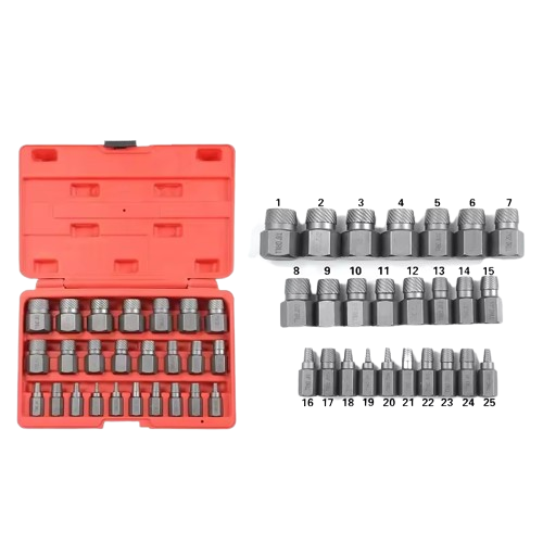 Набор сломанных отвёрток, 25 шт., 3-23 мм, 03-1175