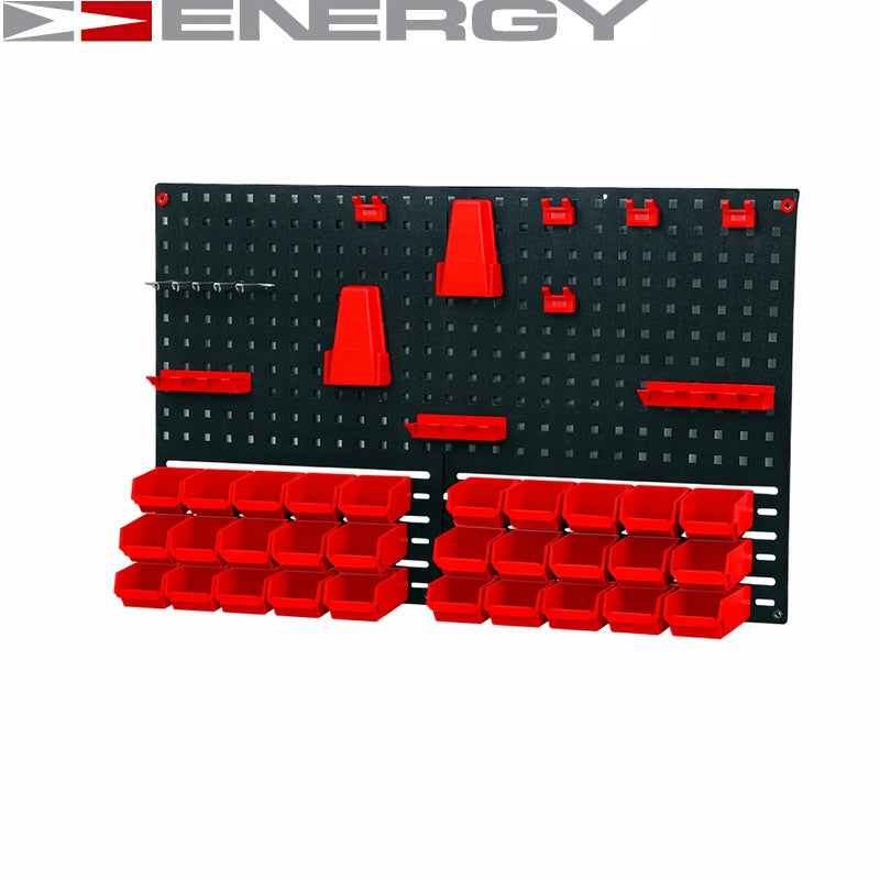 Metal wall system for workshop with brackets NE02051