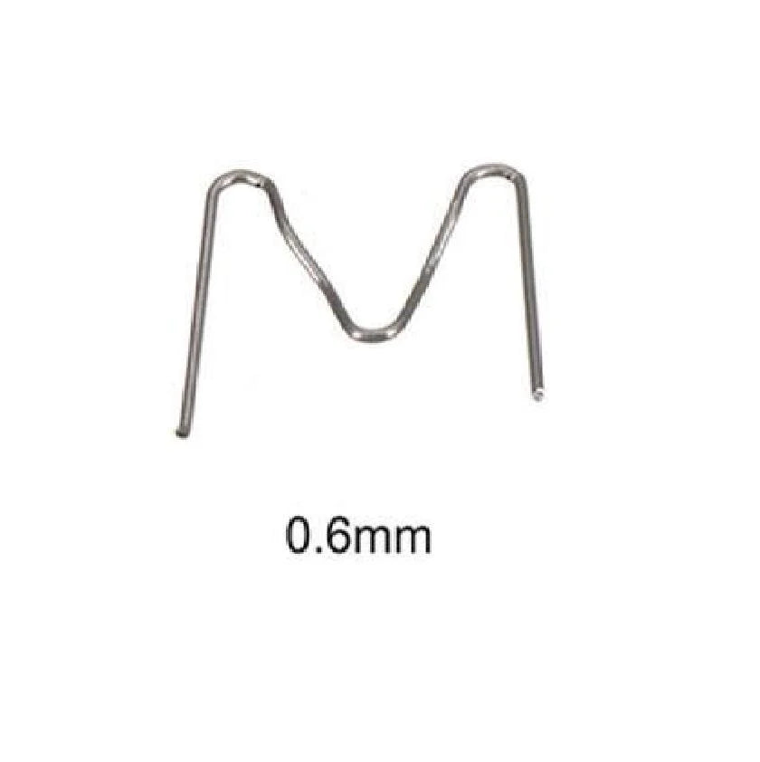 SATRA 0.6mm Outside Corner Plastic Repair Staples (100 pcs)