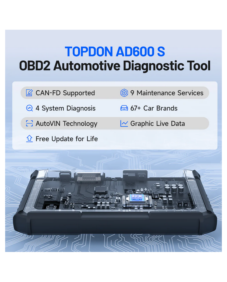 ArtiDiag600S diagnostikas ierīce TOPDON