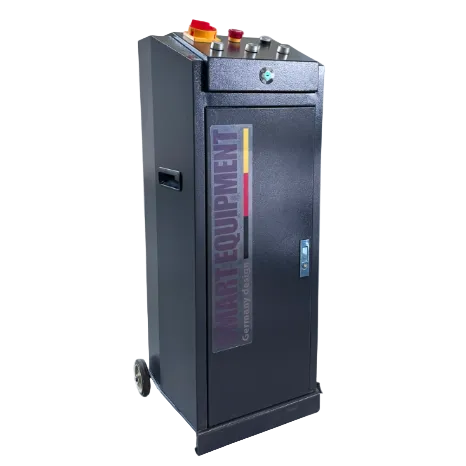 SM-3500E Mobile scissor lift with automatic locking