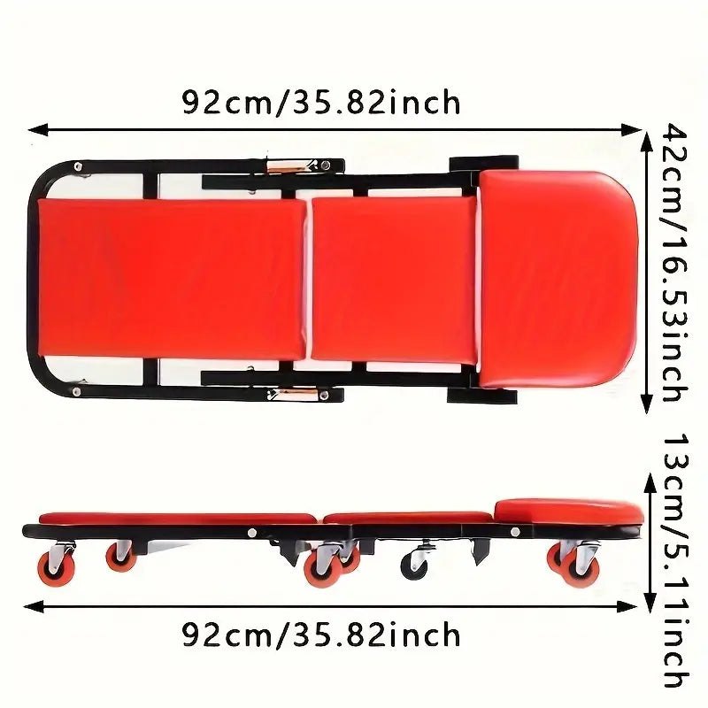 03-1246 Кровать/кресло для автомеханика 2-в-1