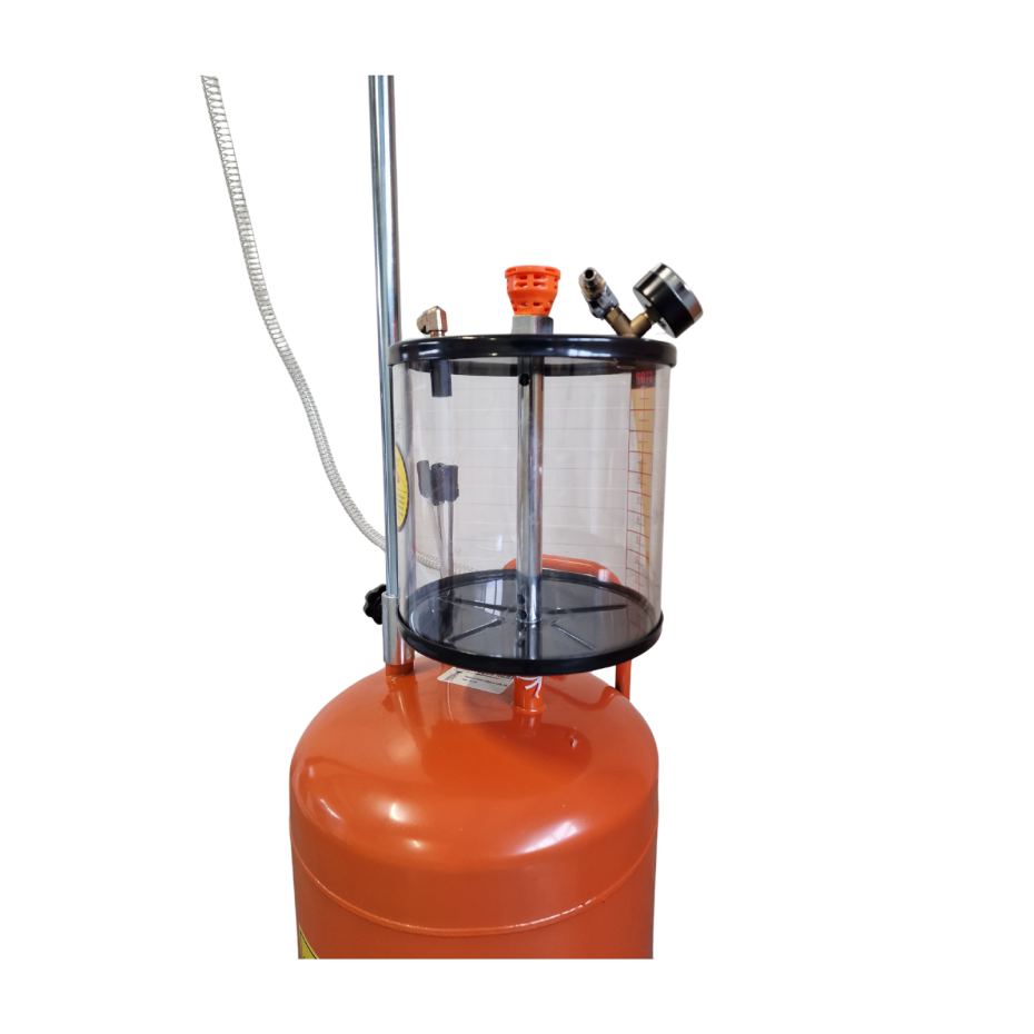 03-1290 Oil collection tank with flask 80l