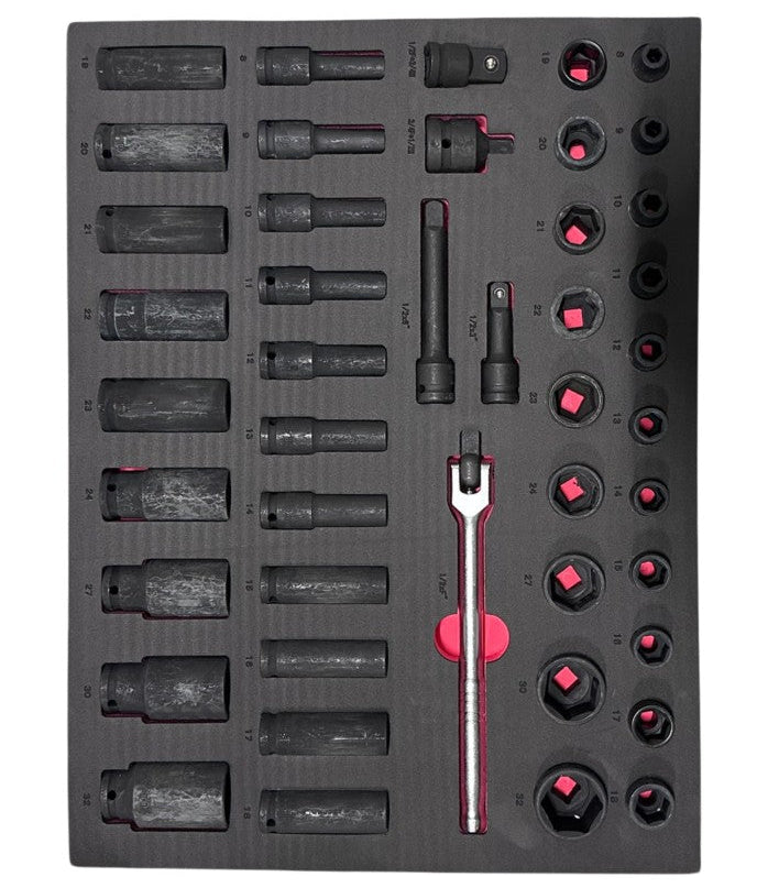 06-1058 INSTRUMENTU RATIŅI AR SKAPĪTI – AR 7 PILNĀM ATVILKTNĒM, 327 GAB.