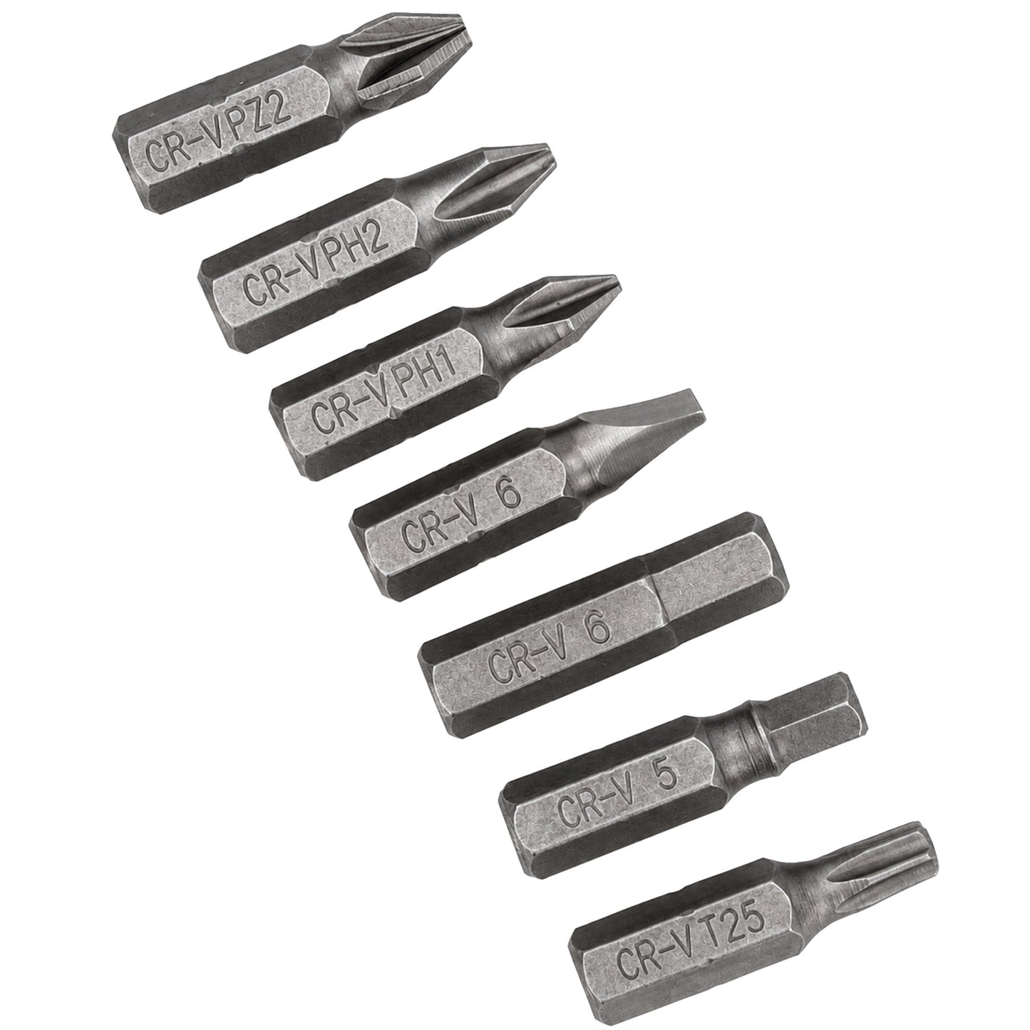 1/4" Right Angle Screwdriver with Bit Set (7 pcs) is a compact hand tool designed for working in hard-to-reach areas where the use of standard screwdrivers or power tools is limited. It is ideal for assembly, service, and installation tasks.