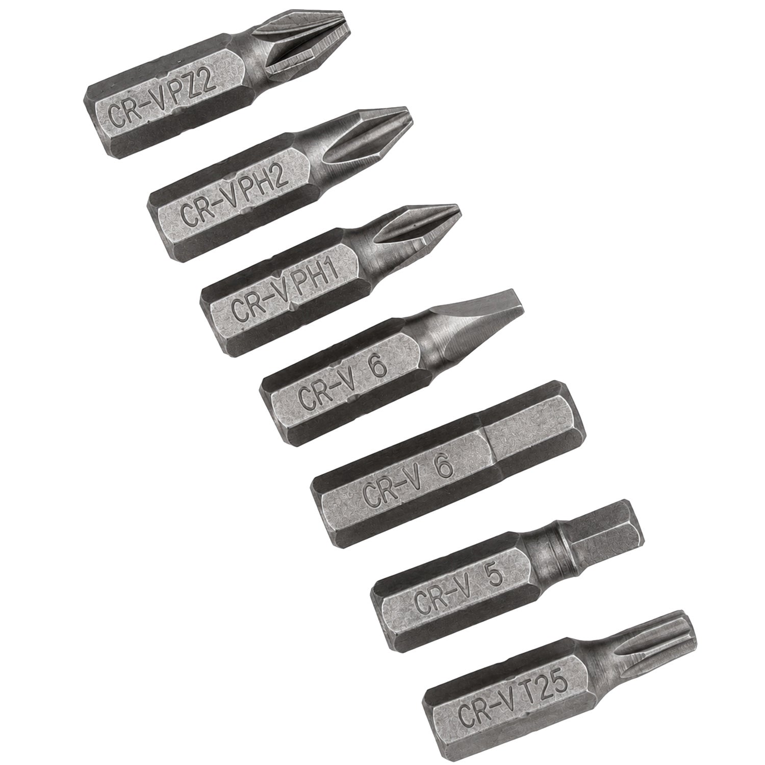 1/4" Right Angle Screwdriver with Bit Set (7 pcs) is a compact hand tool designed for working in hard-to-reach areas where the use of standard screwdrivers or power tools is limited. It is ideal for assembly, service, and installation tasks.