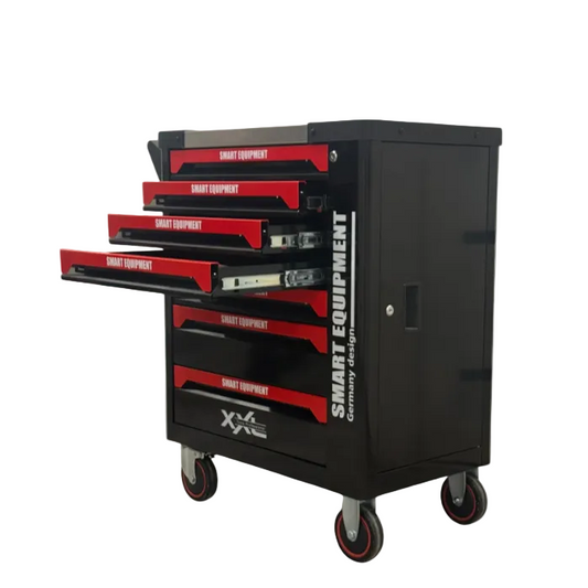 11-0001 Tool trolley SMART EQUIPMENT with 7 drawers and 256 pcs. tool set
