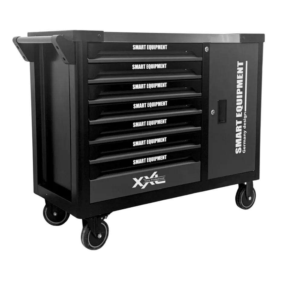  Tool trolley with 7 drawers (without tools)