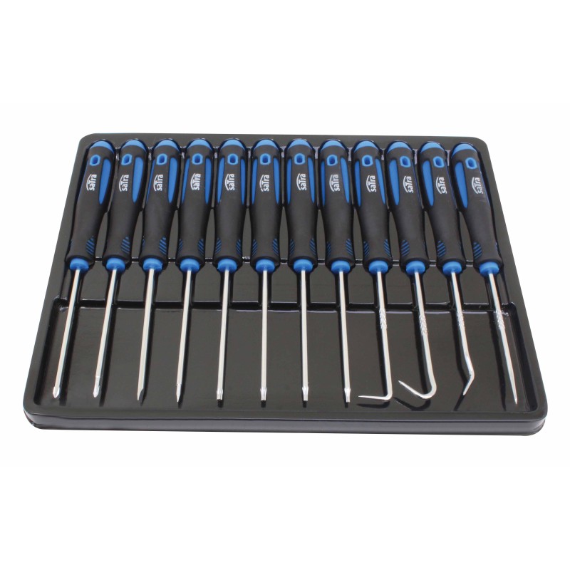 12PCS LONG SCREWDRIVERS AND HOOKS