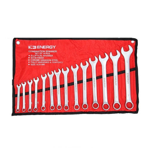 14 atslēgu komplekts. (8–24 mm) NE01000SK14