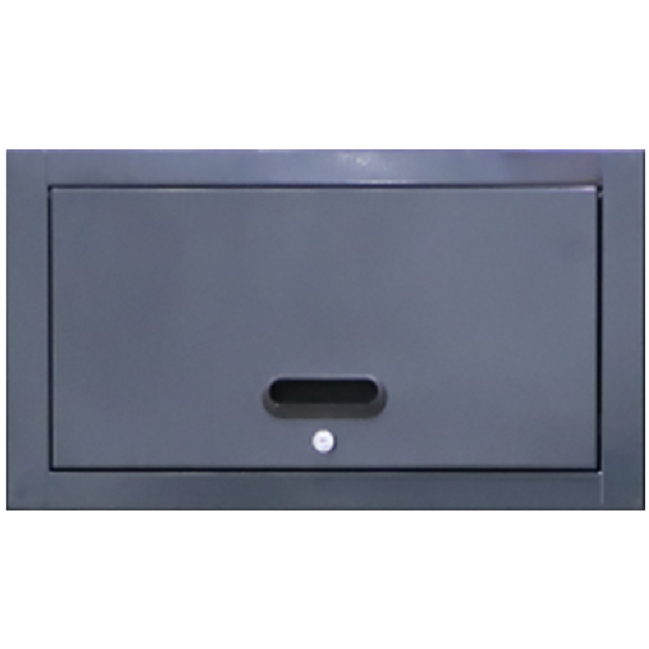 Рабочий стол для мастерской с шкафчиками и ящиками 17-0001