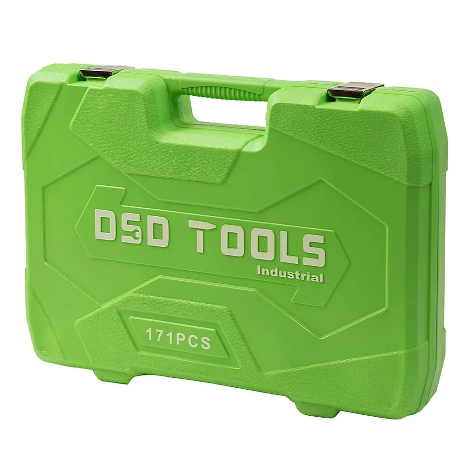 172 PCS. 1/4, 3/8, 1/2 SOCKET SET DS1034
