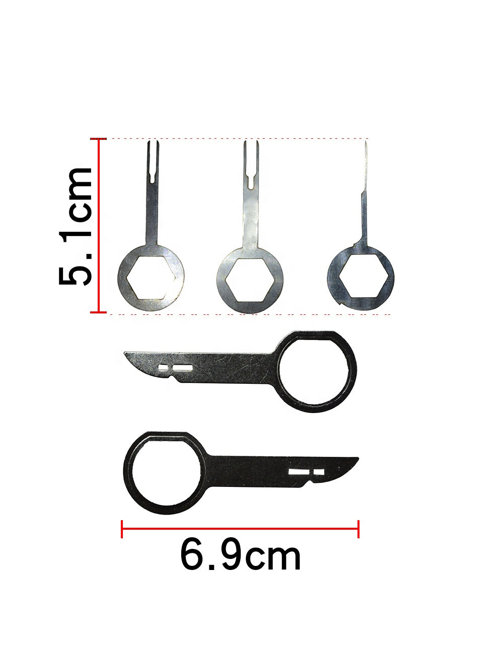19 in 1 Car Interior Trim Removal and Disassembly Tool Set 07-1608