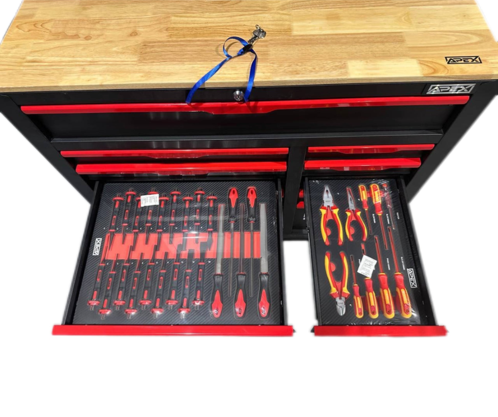 Tool trays for the APEX 10/12 Max tool trolley