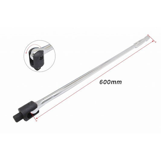 1/2 collu piedziņas grozāmās galvas lauztnis, 600 mm – SATRA S-244060