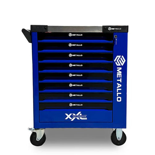 METALLO instrumentu komplekts ratiņos 8/8, 291 gab.