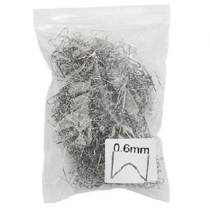 SATRA 0.6mm Outside Corner Plastic Repair Staples (100 pcs)