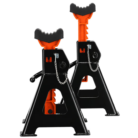3T automašīnas domkratu statīvi ar regulēšanu 290–430 mm, 2 gab. iepakojumā, Resser