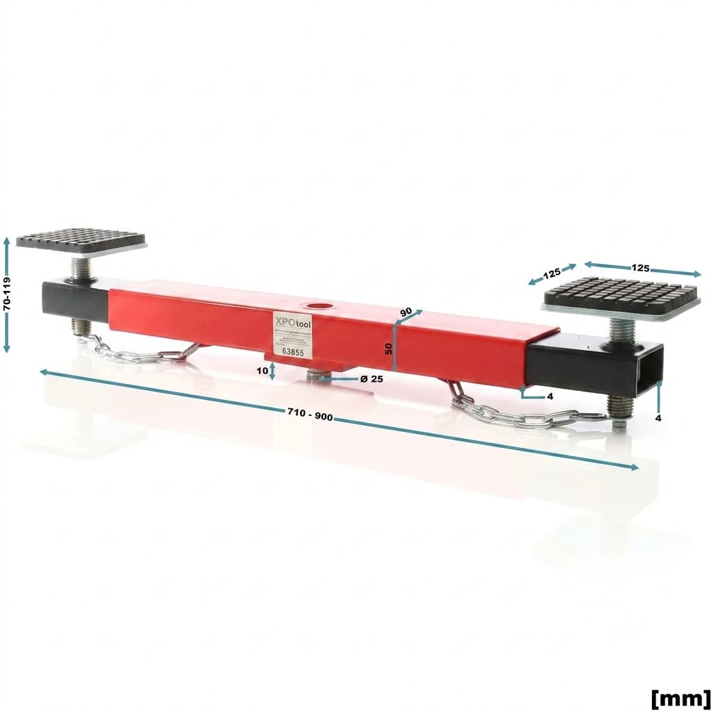 Cross beam adapter for frog lift beam