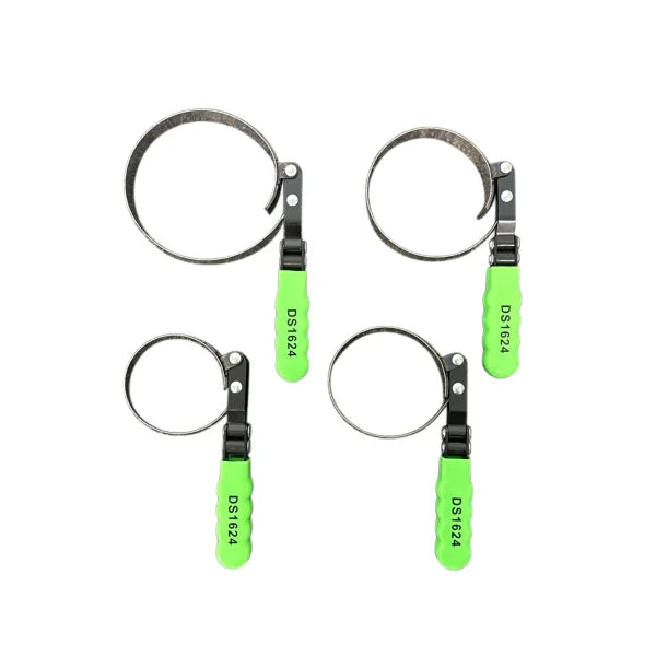 4-piece oil filter strap wrench set DS1624