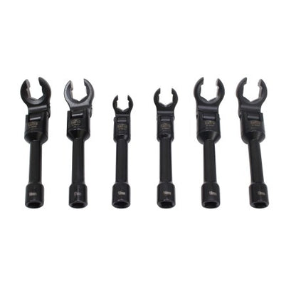 SATRA 3/8″ Dr. 6-Piece Crowfoot Wrench Set with Joint