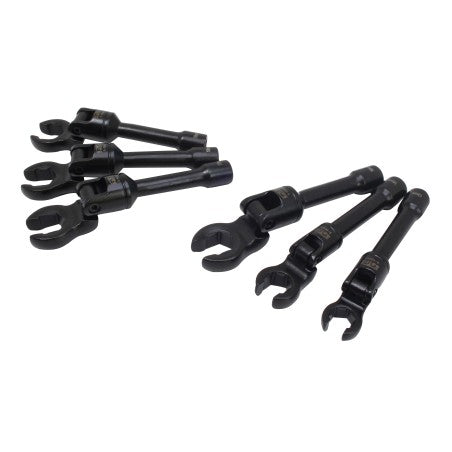 SATRA 3/8″ Dr. 6-Piece Crowfoot Wrench Set with Joint