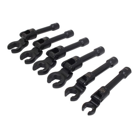 SATRA 3/8″ Dr. 6-Piece Crowfoot Wrench Set with Joint