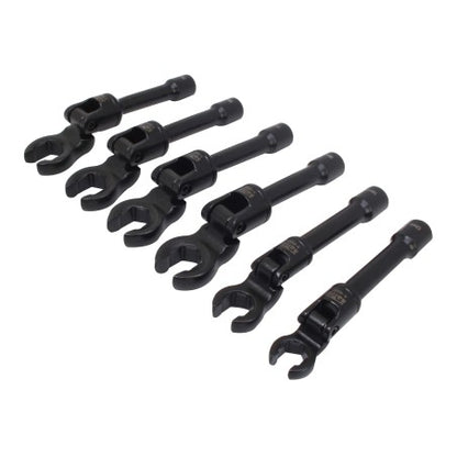 SATRA 3/8″ Dr. 6-Piece Crowfoot Wrench Set with Joint