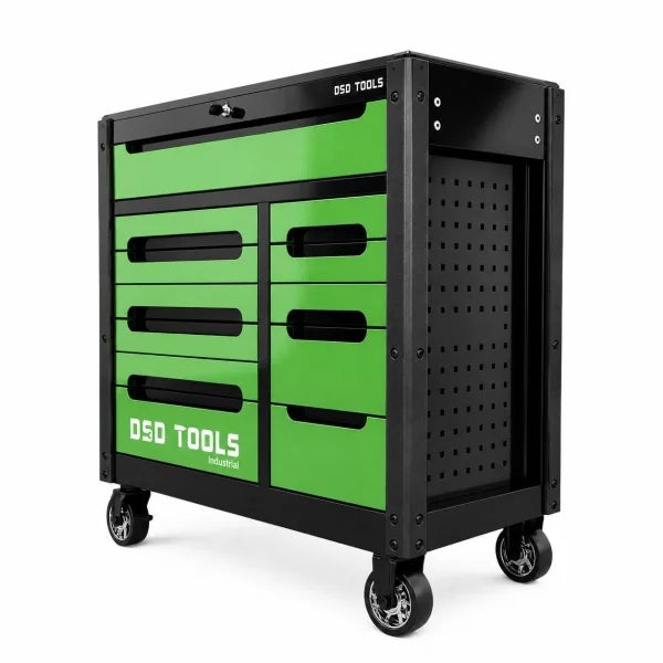 12-drawer tool cabinet with tools DS1879
