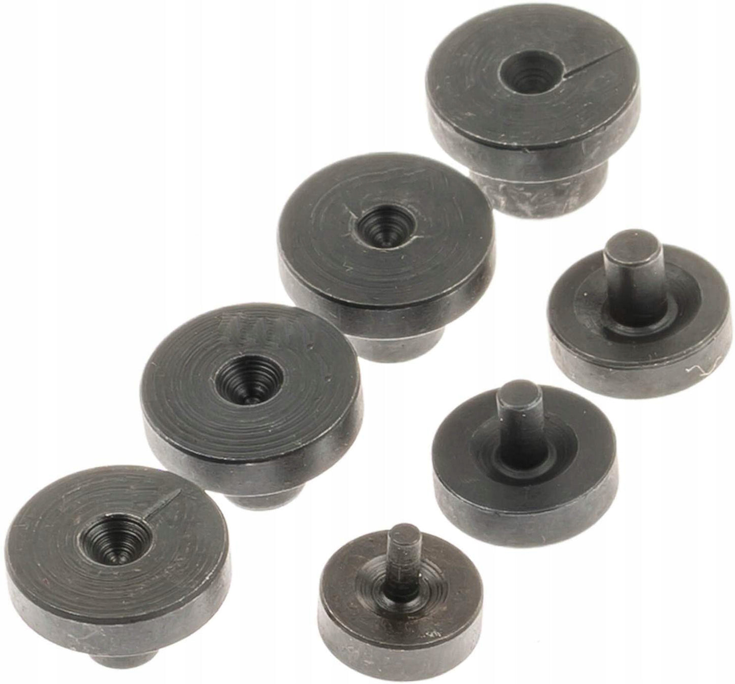 The SATRA S-7DFT set is a professional kit designed for precise cutting and flaring of copper, brass, and thin-walled aluminum tubing. This tool is ideal for repairing automotive brake lines, fuel systems, and hydraulic installations.