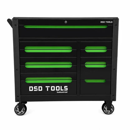 12-drawer tool cabinet with tools DS1878