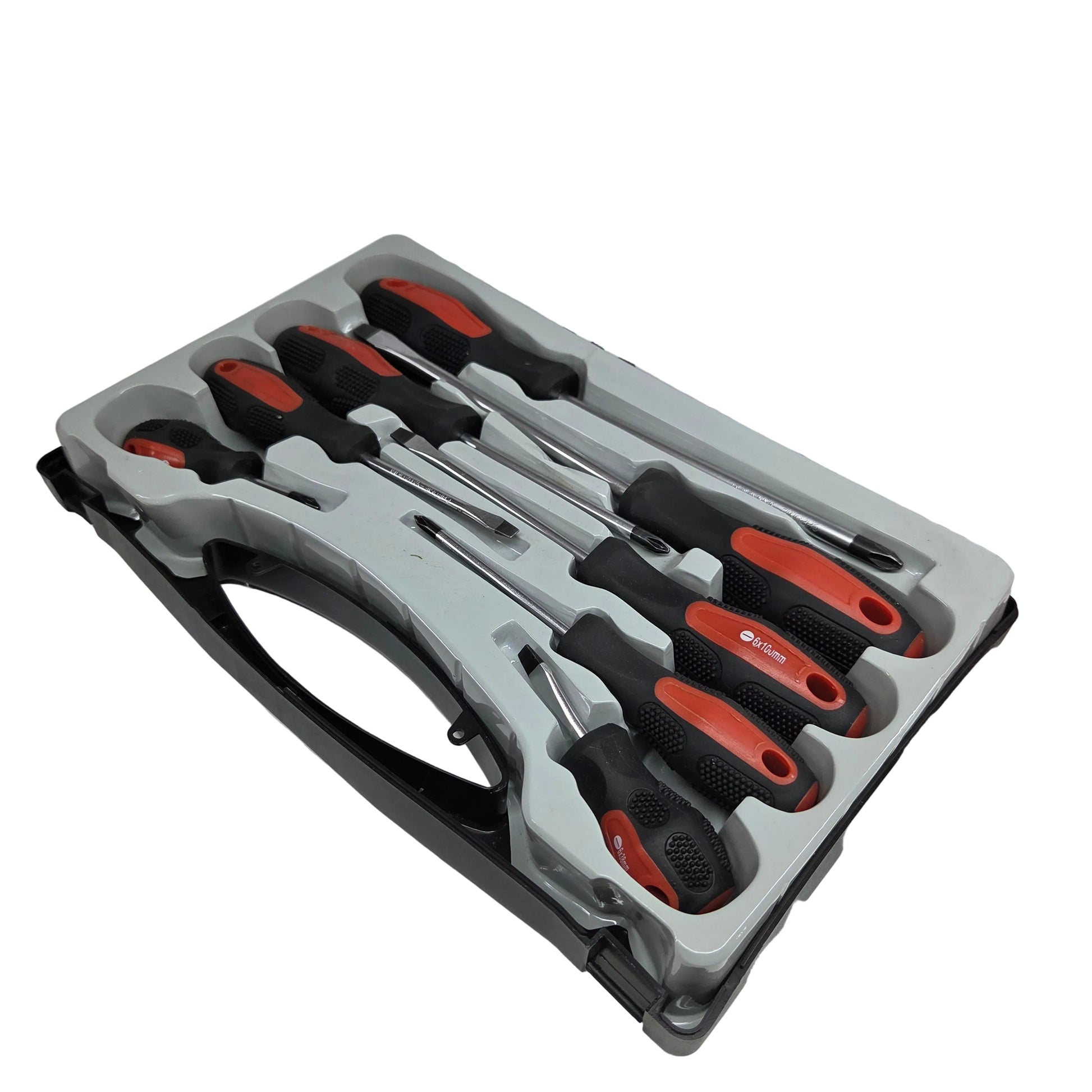 8 skrūvgriežu komplekts iepakojumā