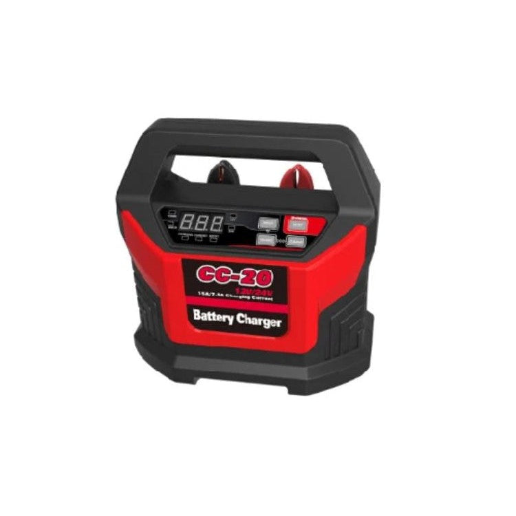 Akumulatora lādētājs CC-20 12/24V 2-15A 2-400Ah